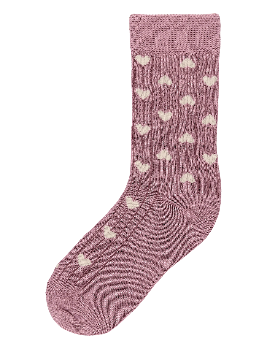 minipop - MiniPop Season Bamboo Socks 3 Pcs - sokid - heart mix - 1