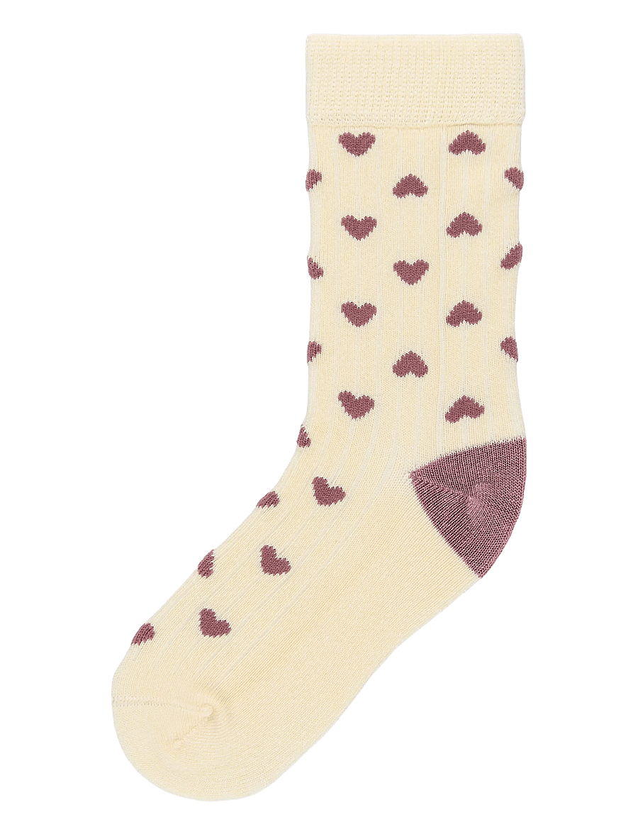 minipop - MiniPop Season Bamboo Socks 3 Pcs - sokid - heart mix - 2