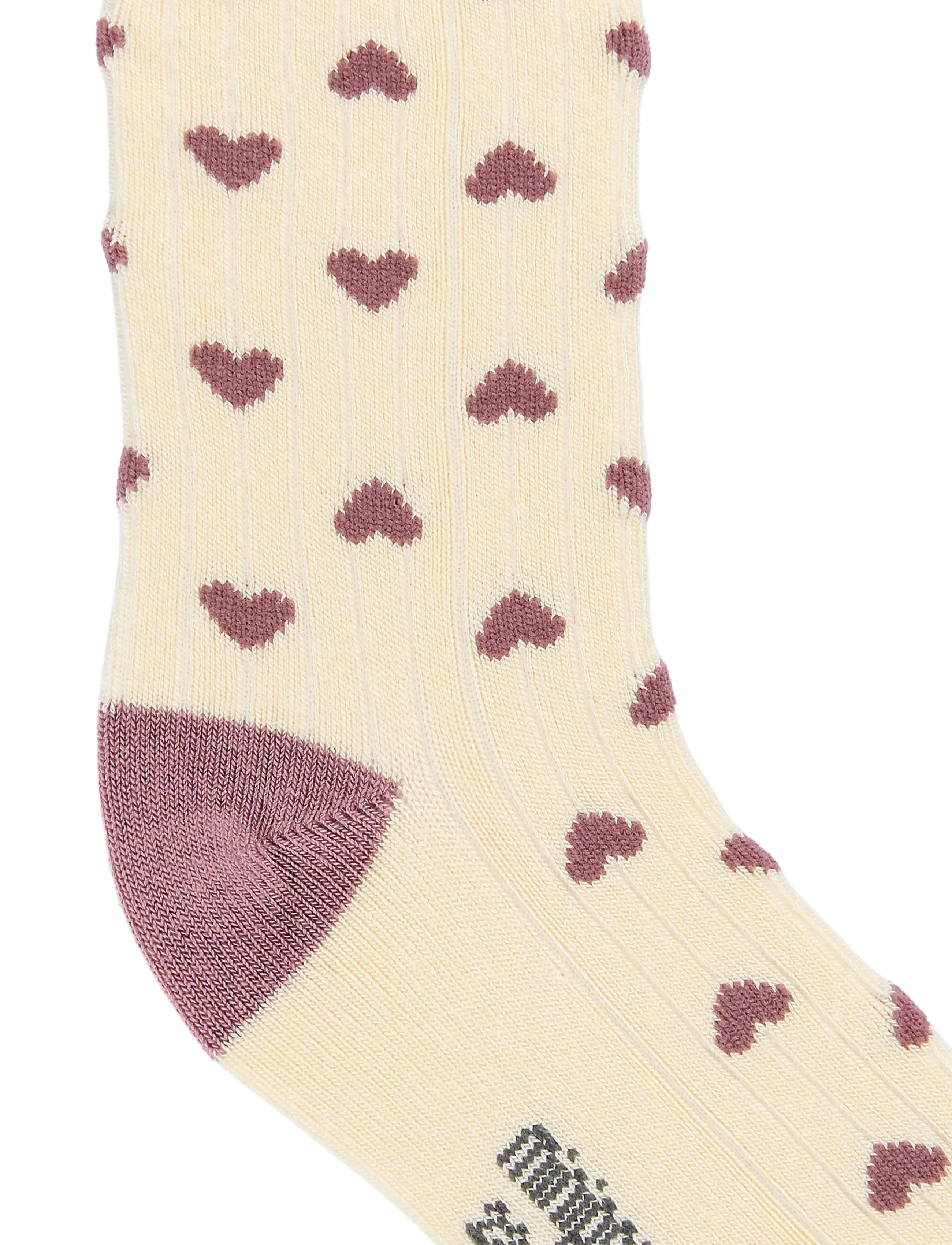 minipop - MiniPop® Season Bamboo Socks 3 Pcs - sokid - heart mix - 4