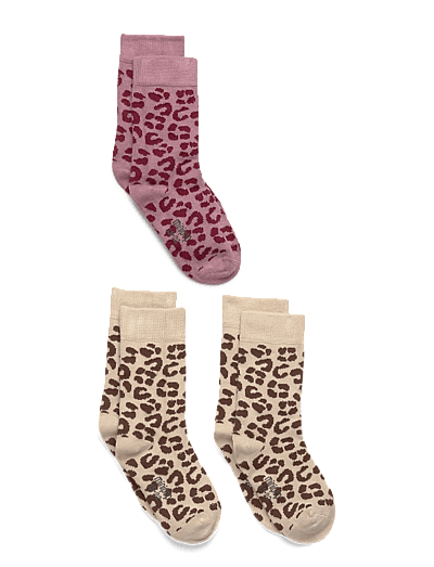 minipop MiniPop® Season Bamboo Socks 3 Pcs - Baby 0 bis 2 Jahren - LEO MIX / pink/rose