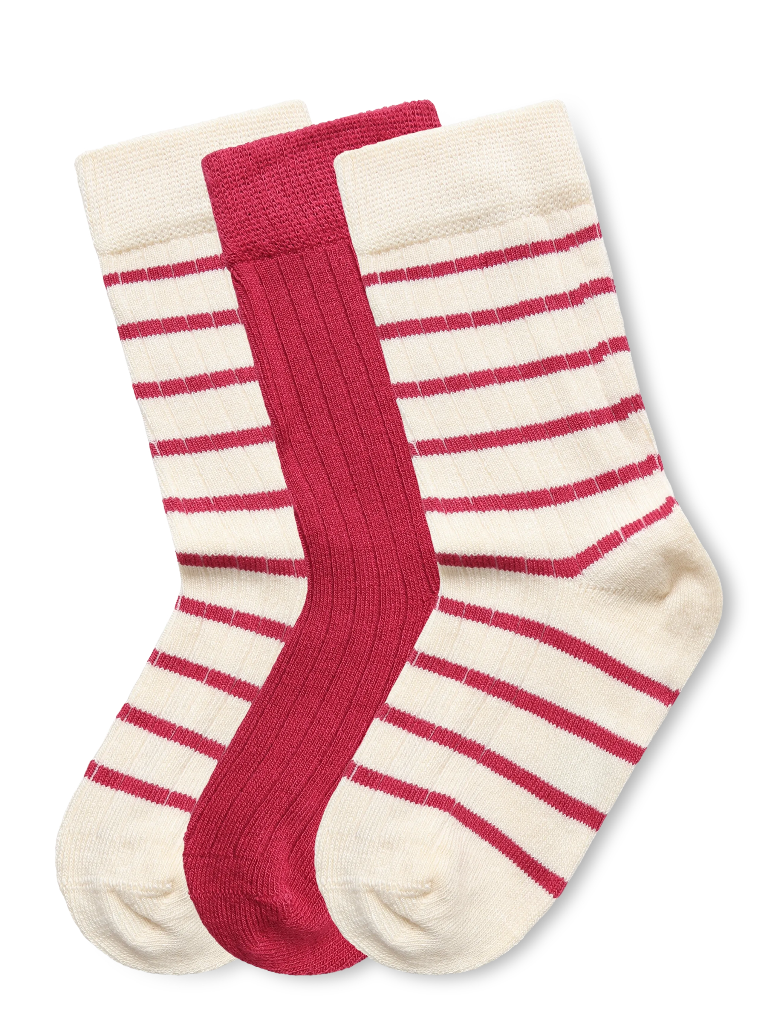 MINIPOP Minipop Noos Bamboo Socken 3 Pcs Rot - 31/34 - Kinder