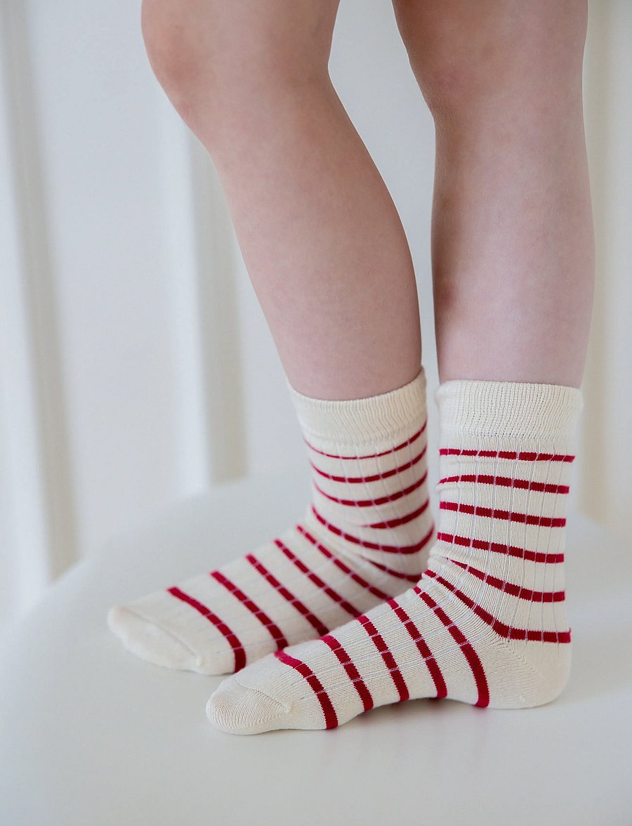 minipop - MiniPop Noos Bamboo Socks 3 Pcs - strümpfe - chili pepper - 0