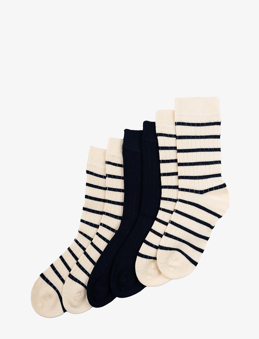 minipop - MiniPop Noos Bamboo Socks 3 Pcs - strümpfe - navy - 0