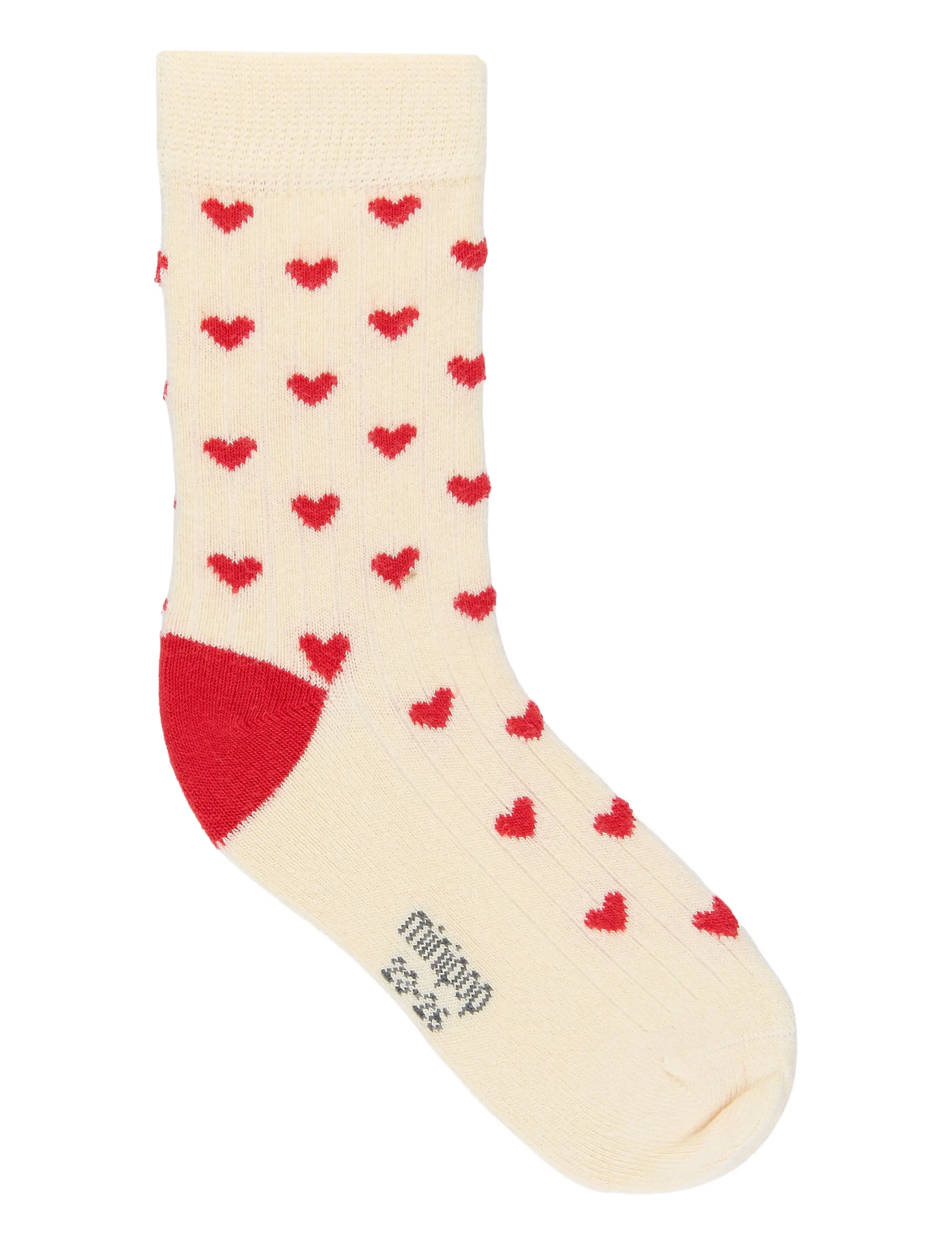 minipop - MiniPop Bamboo Heart Socks - strümpfe - bright red - 1
