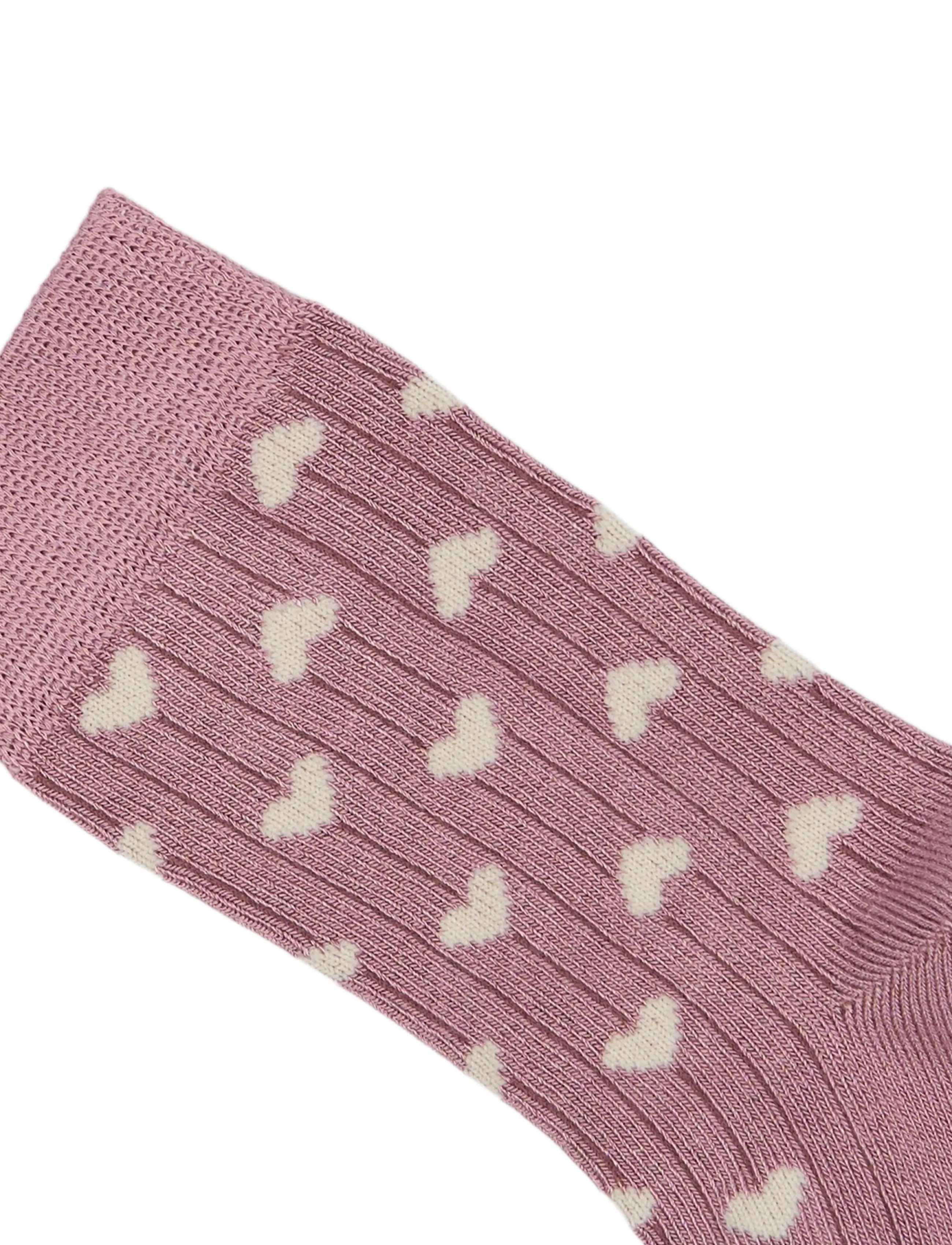 minipop - MPopMorse Bamboo Sock - pale pink/off white - 3