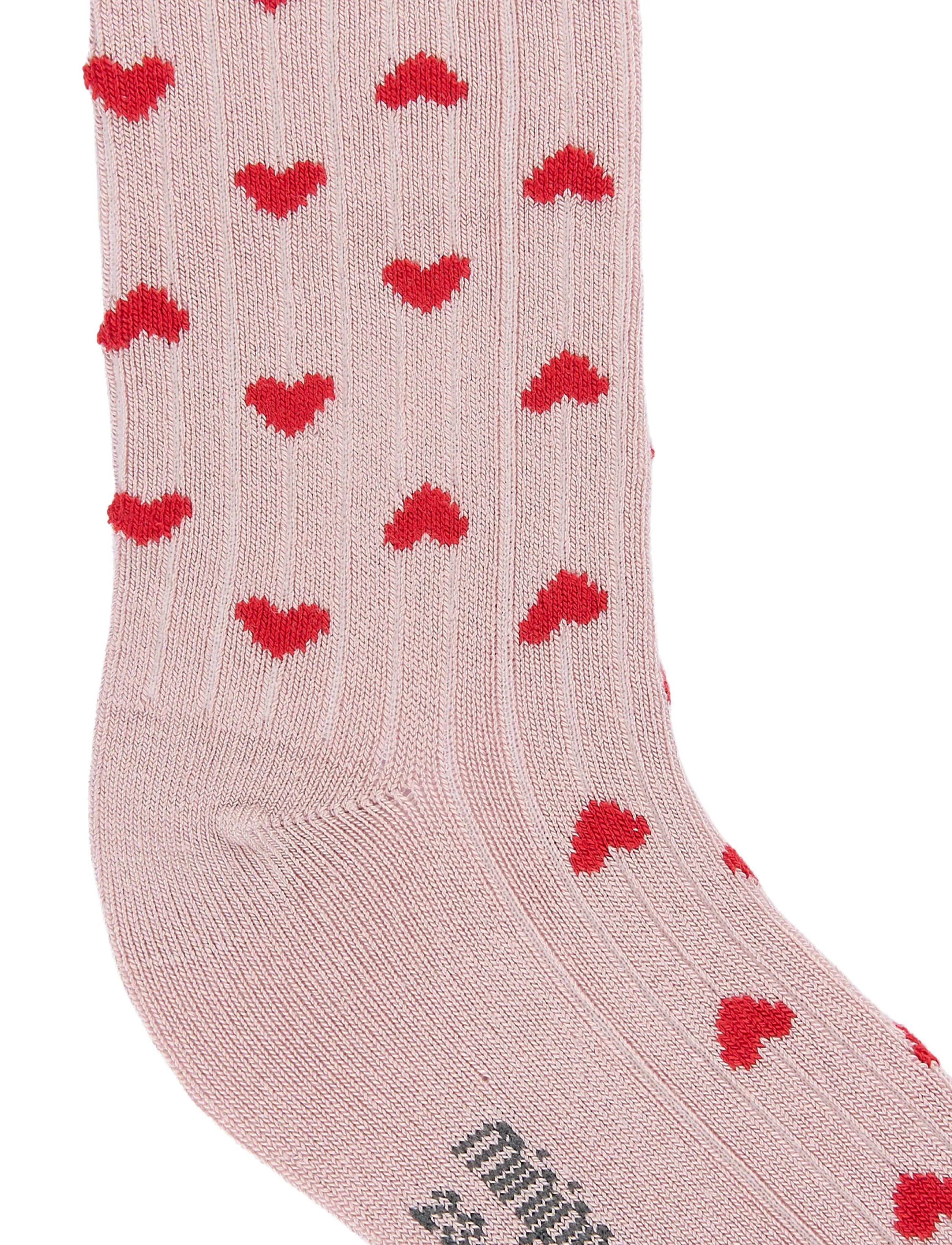 minipop - MiniPop Bamboo Heart Socks - strümpfe - rose heart - 2