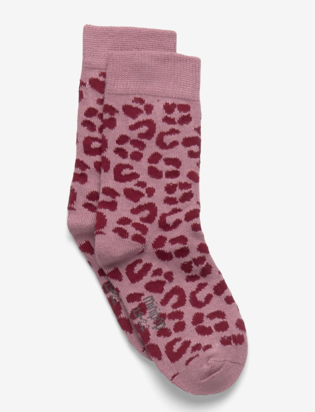 minipop - MiniPop® Bamboo Wild Socks - strømper - pale pink leo - 0