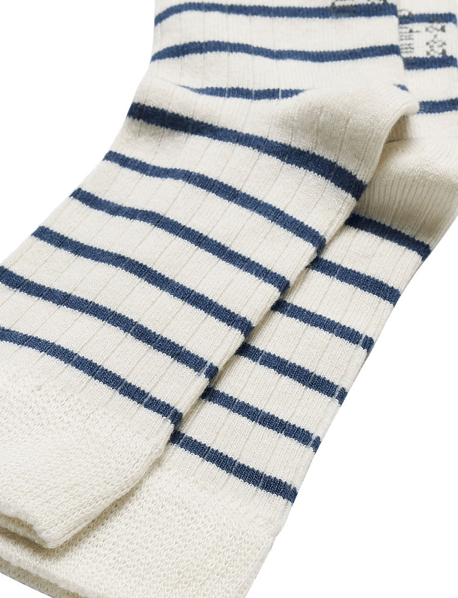 minipop - MPopMorse Bamboo Sock - baby-socken - deep cobalt/off white - 1