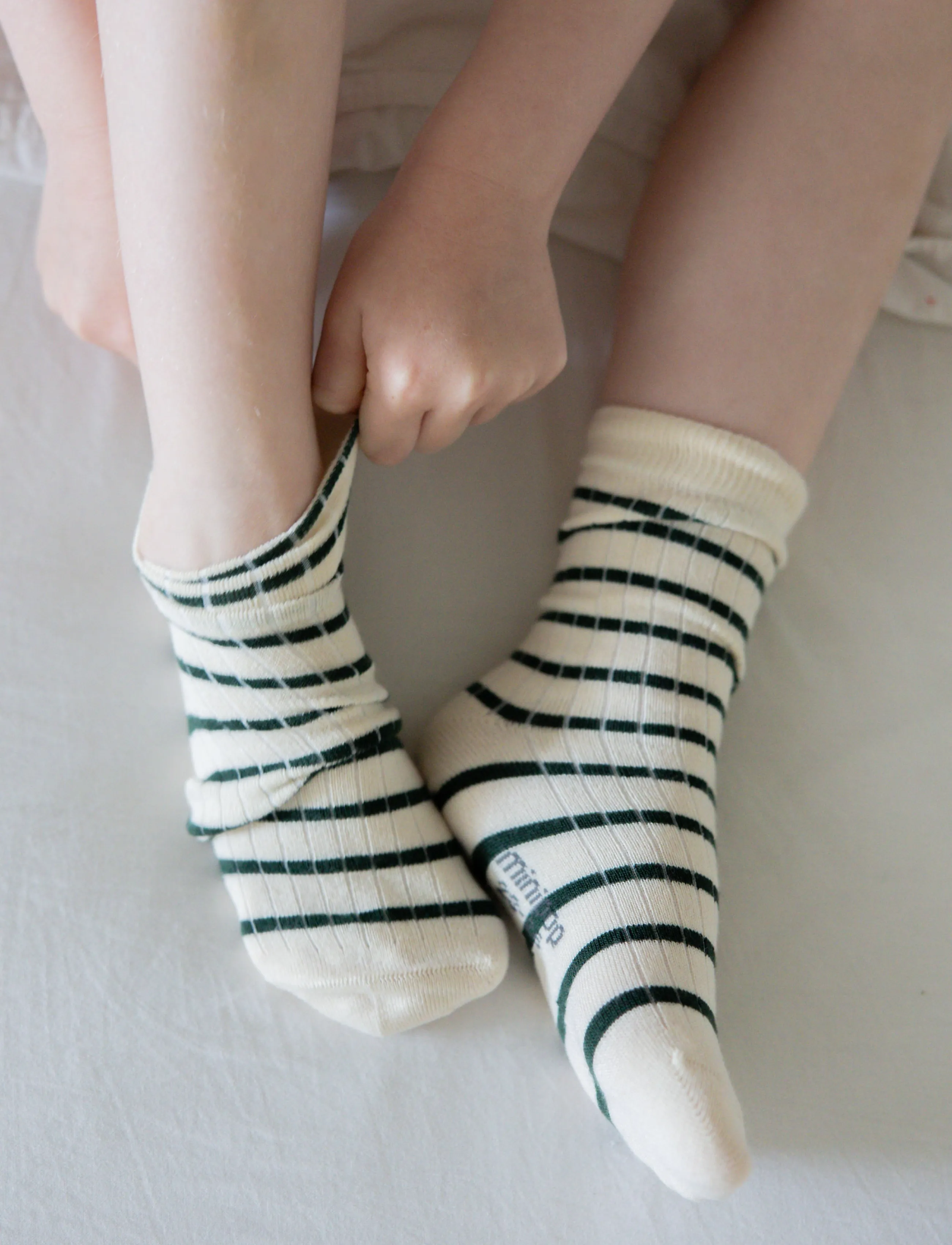 minipop Mpopmorse Bamboo Sock, 27/30, Socken & Strumpfhosen, Creme - Baby Socks, Kinder