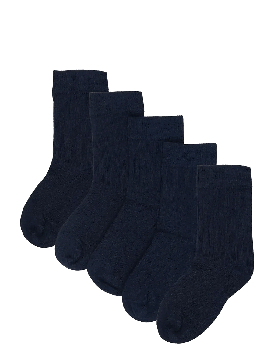 minipop - MiniPop Noos Bamboo Socks 5 Pack - strümpfe - navy - 0