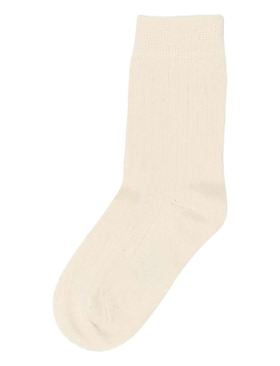 minipop - MiniPop Noos Bamboo Socks 5 Pack - sokid - off white - 1