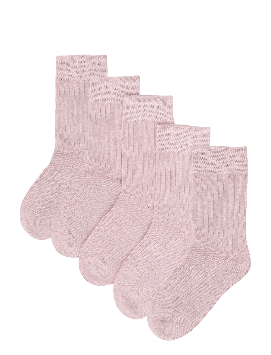 minipop - MiniPop Noos Bamboo Socks 5 Pack - strümpfe - rose - 0