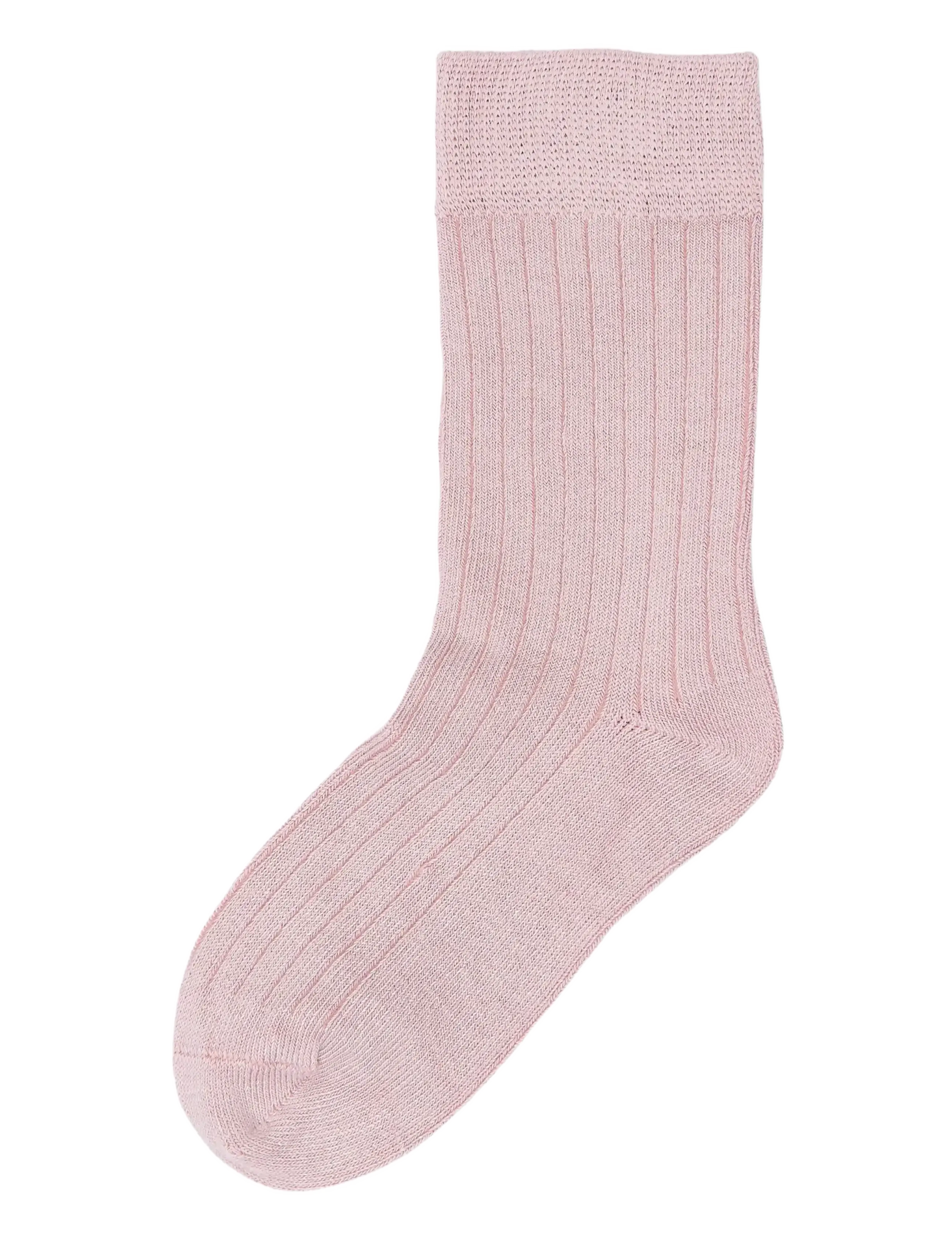 minipop - MiniPop Noos Bamboo Socks 5 Pack - sokid - rose - 1