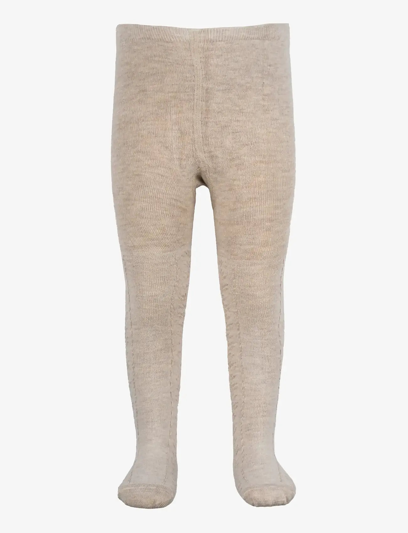 minipop - MiniPop Bamboo Tights - strømpebukser - off white melange - 1