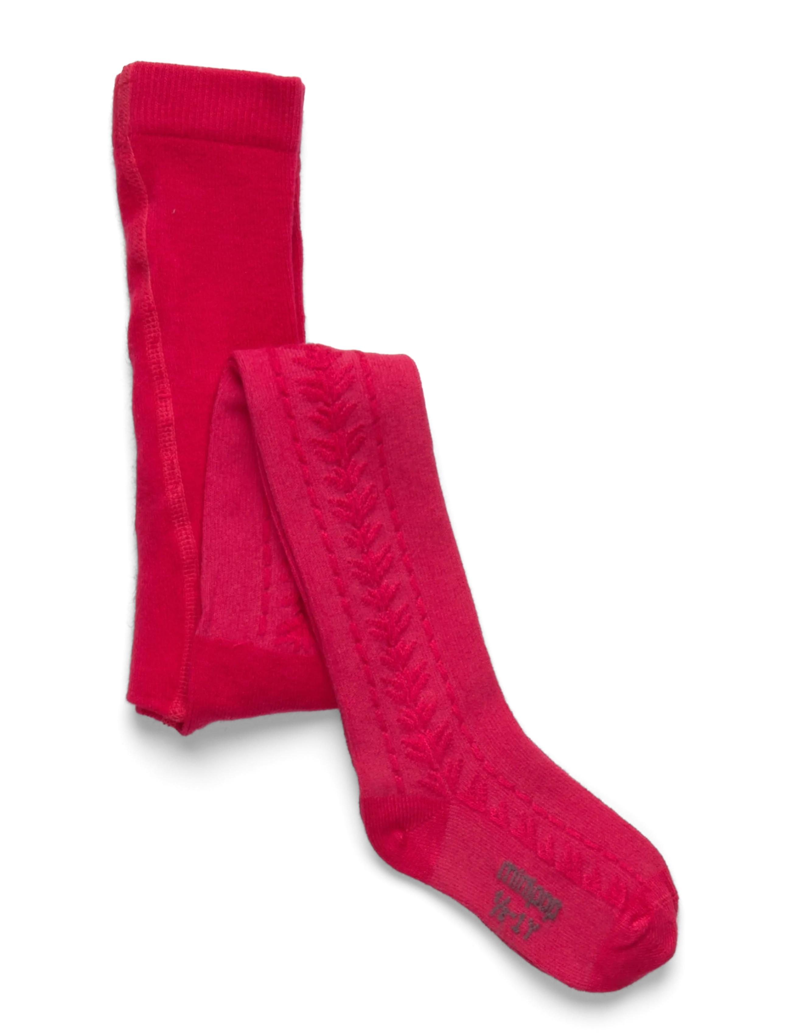 MINIPOP Minipop Bamboo Strumpfhose Rot - 7/8 - Kinder