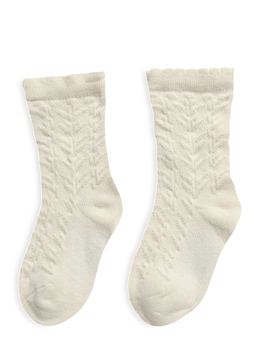 minipop - MPopMorse Bamboo Sock - baby-socken - off white - 1