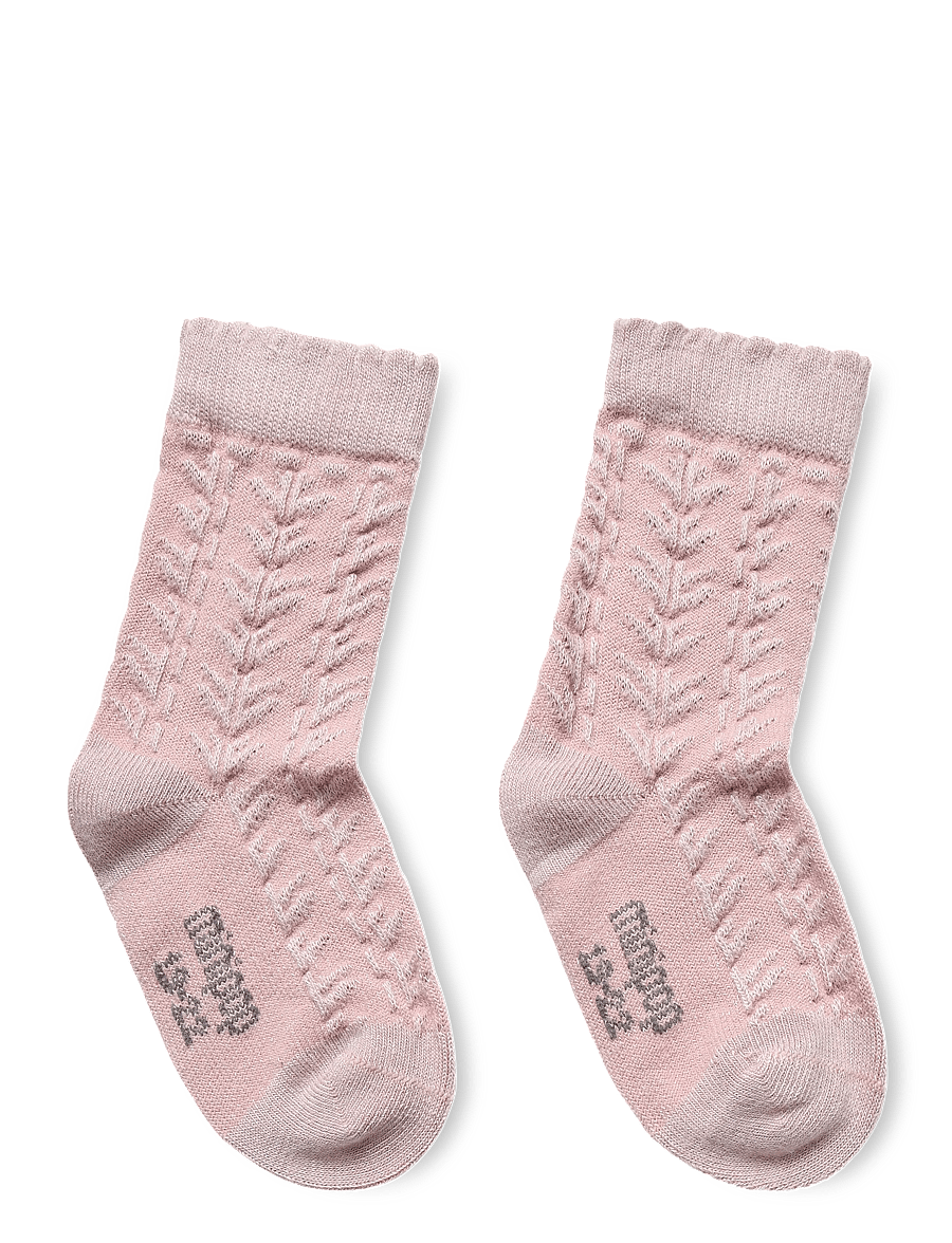 minipop - MPopMorse Bamboo Sock - bebisstrumpor - rose - 2