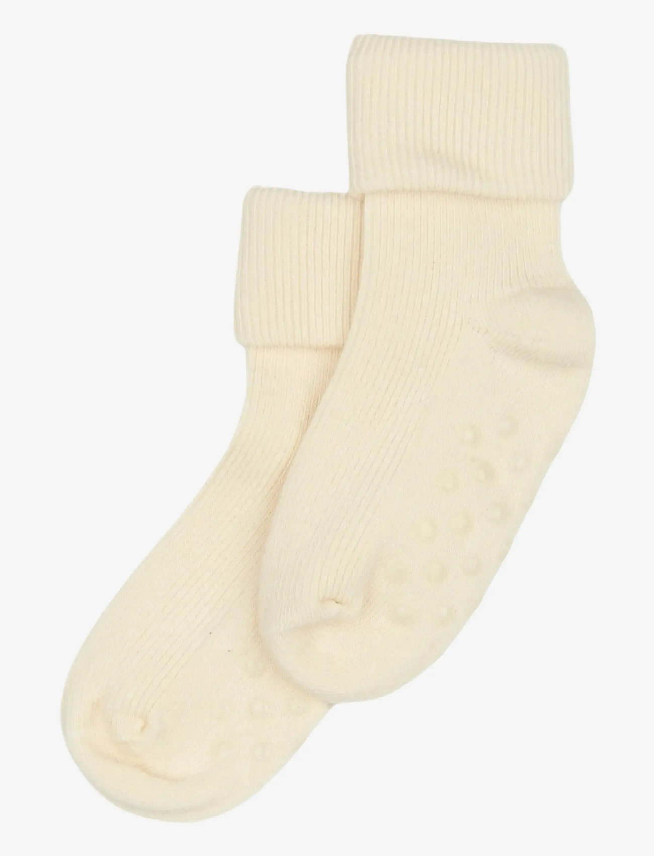 minipop - Minipop Bamboo Baby Non Slip - baby socks - off white - 0