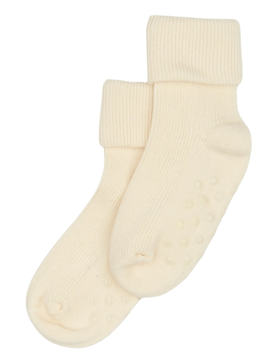 minipop - Minipop Bamboo Baby Non Slip - baby-socken - off white - 0