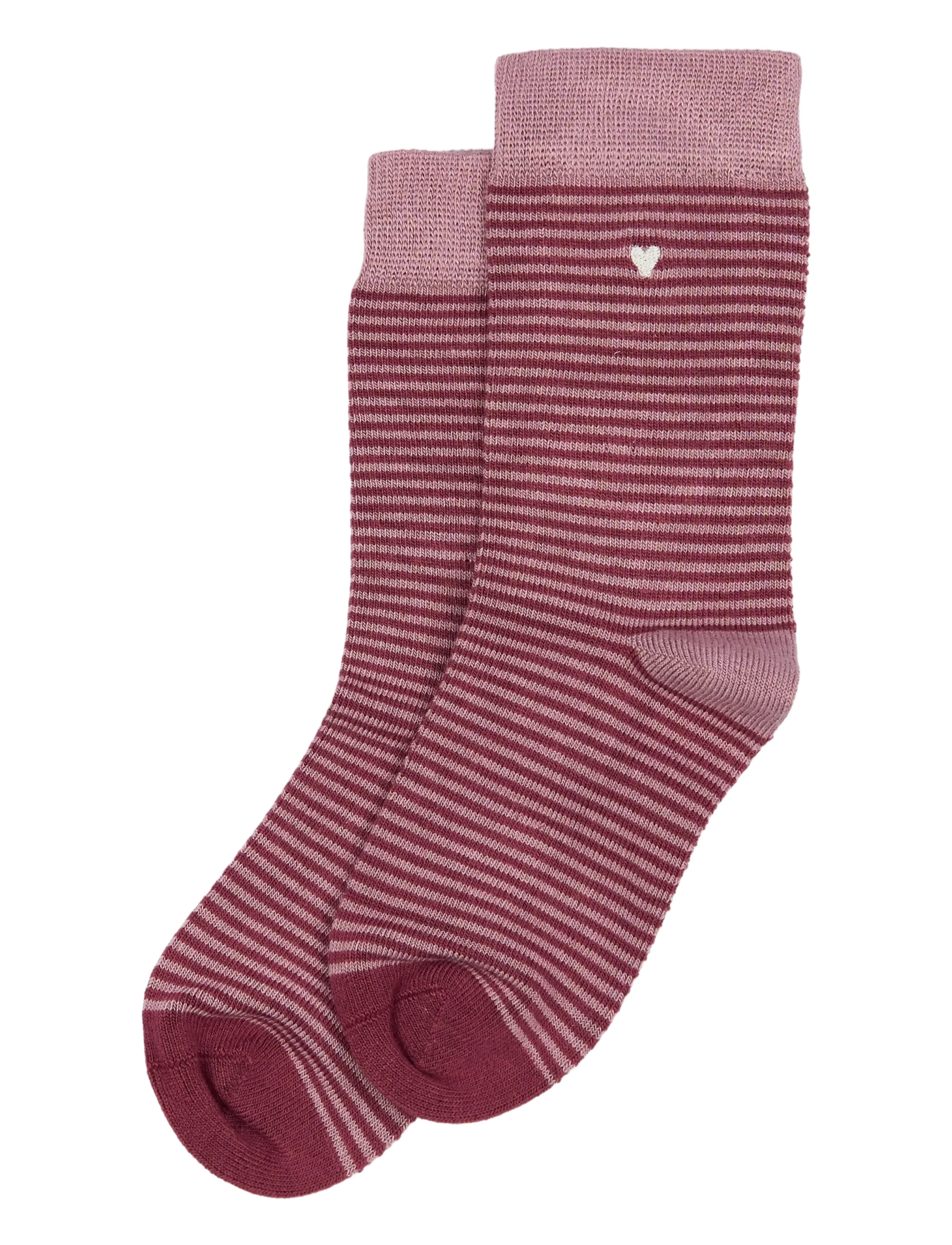 minipop Mpopmorse Bamboo Sock, 19/22, Socken & Strumpfhosen, Burgunderrot - Socks, Kinder