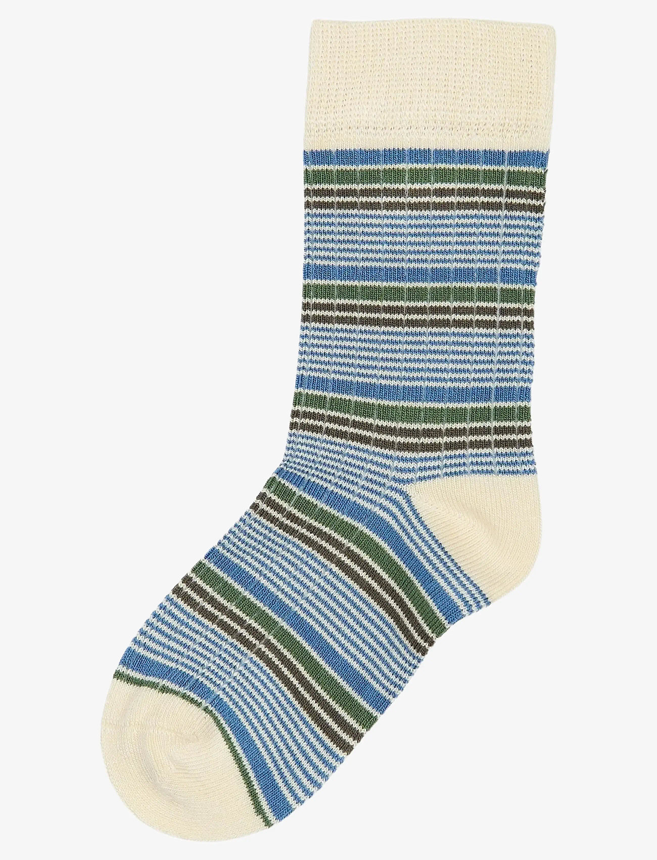 minipop - MiniPop® Bamboo Mix Stripes Socks - strømper - blue - 1