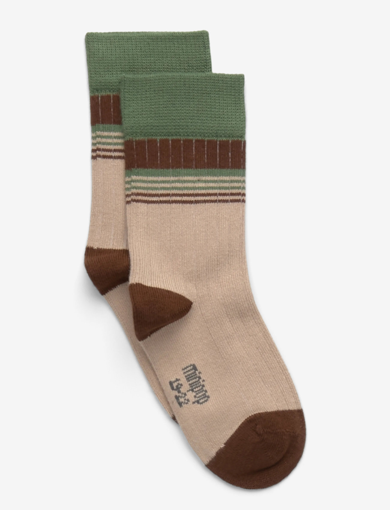 minipop - MiniPop® Bamboo Mix Stripes Socks - laveste priser - green - 0