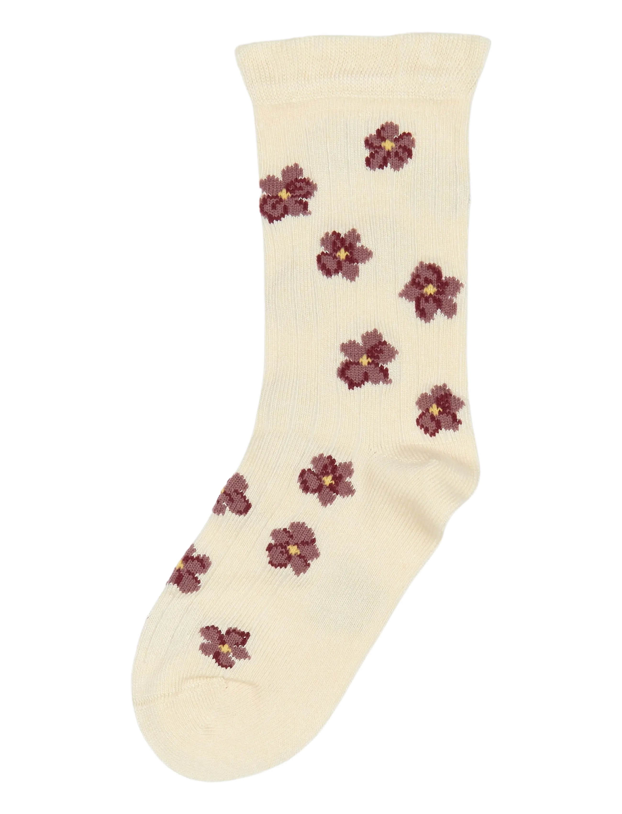 minipop - MPopMorse Bamboo Sock - autumn anemone - 1