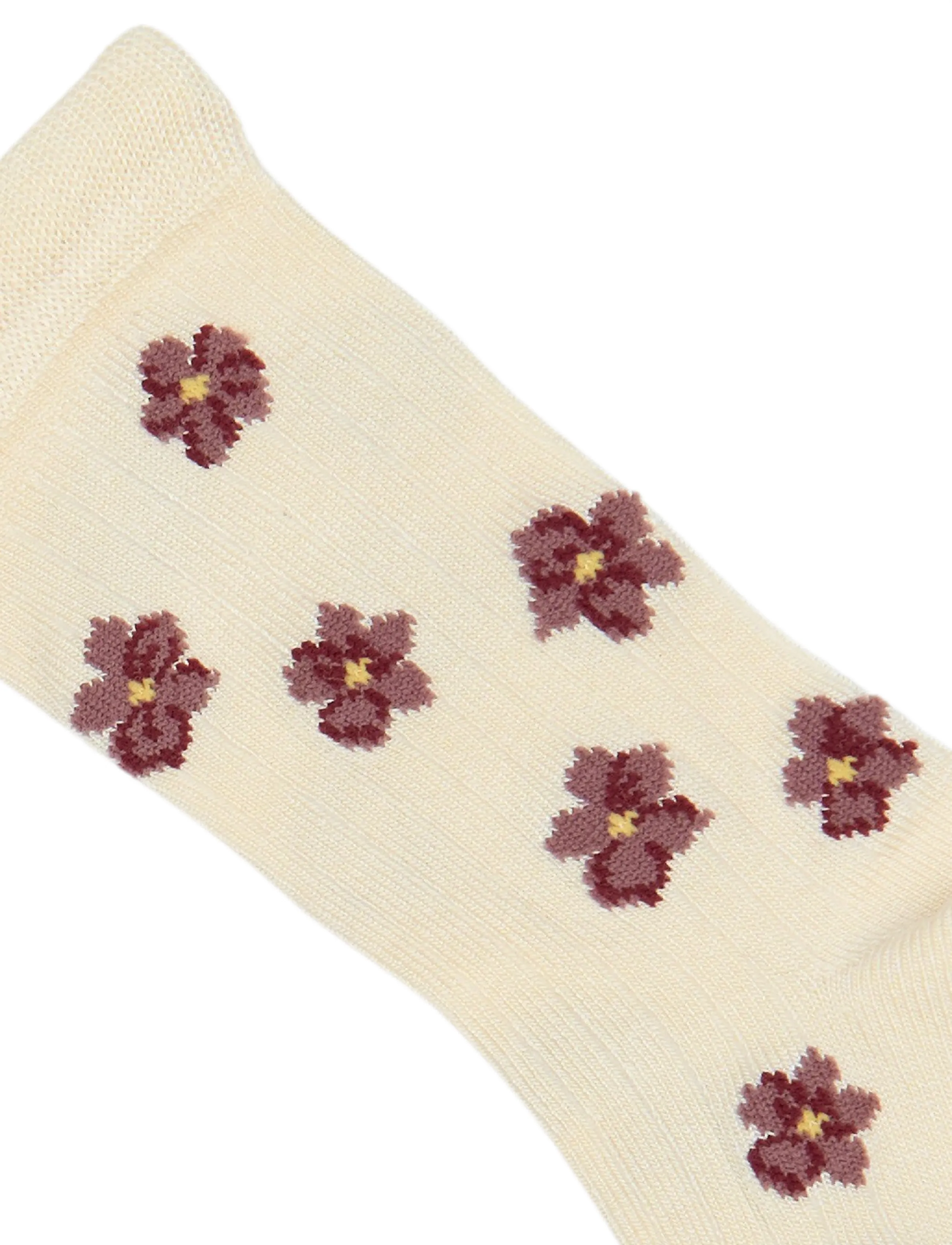 minipop - MPopMorse Bamboo Sock - autumn anemone - 2