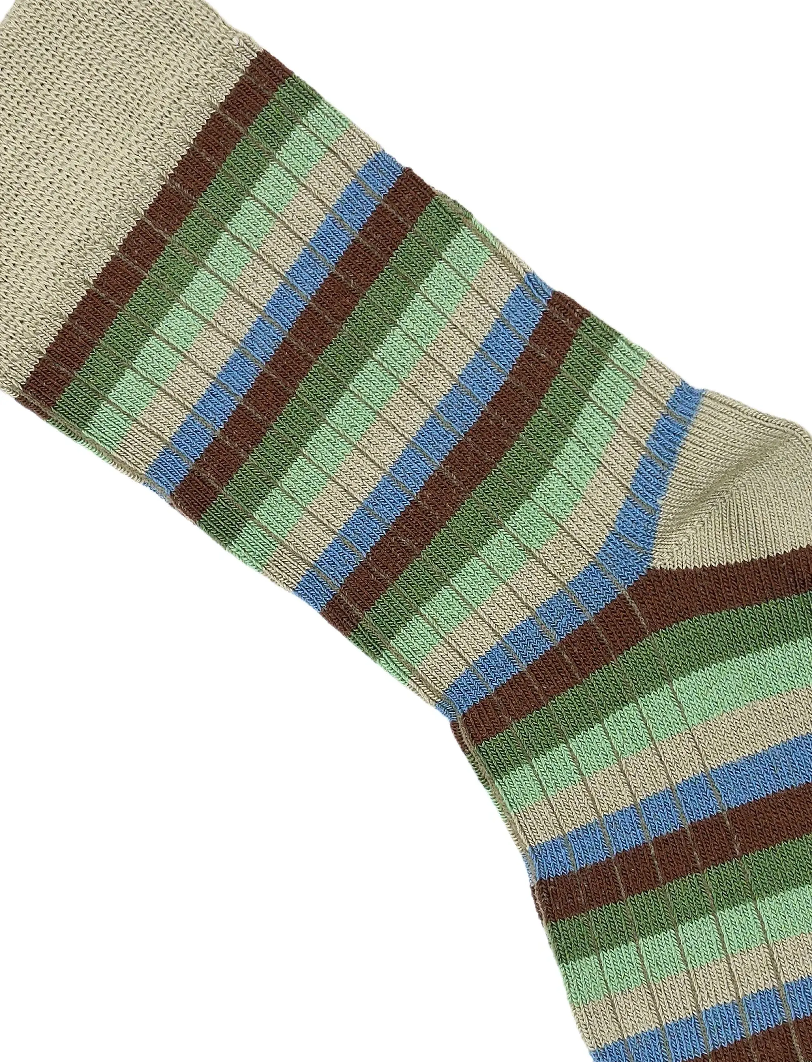 minipop - MiniPop® Bamboo Multi stripe socks - laveste priser - green - 2