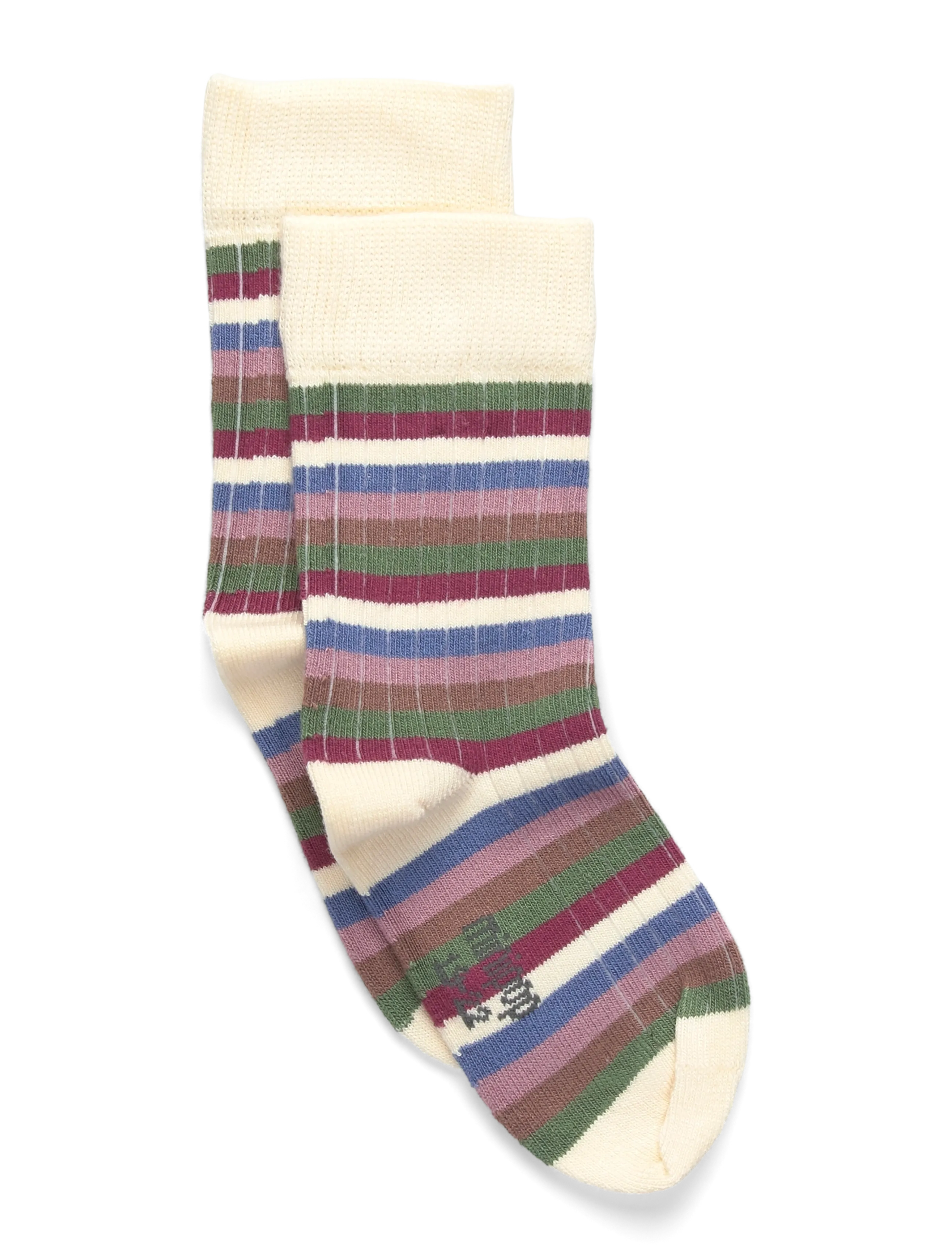 MINIPOP Minipop Bamboo Multi Stripe Socken Patterned - 35/38Y - Kinder