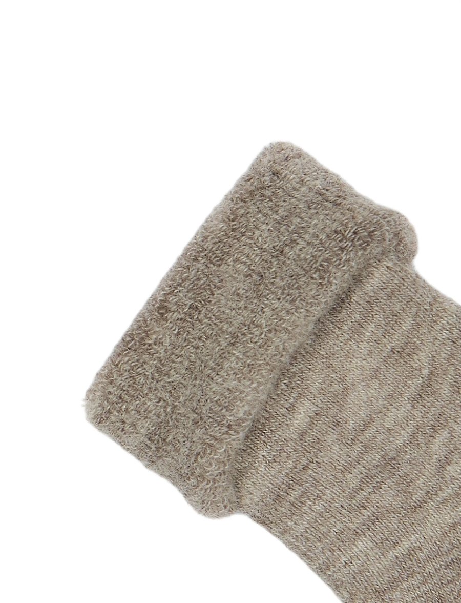 minipop - Minipop Wool Baby Sock - baby-socken - brown melange - 2