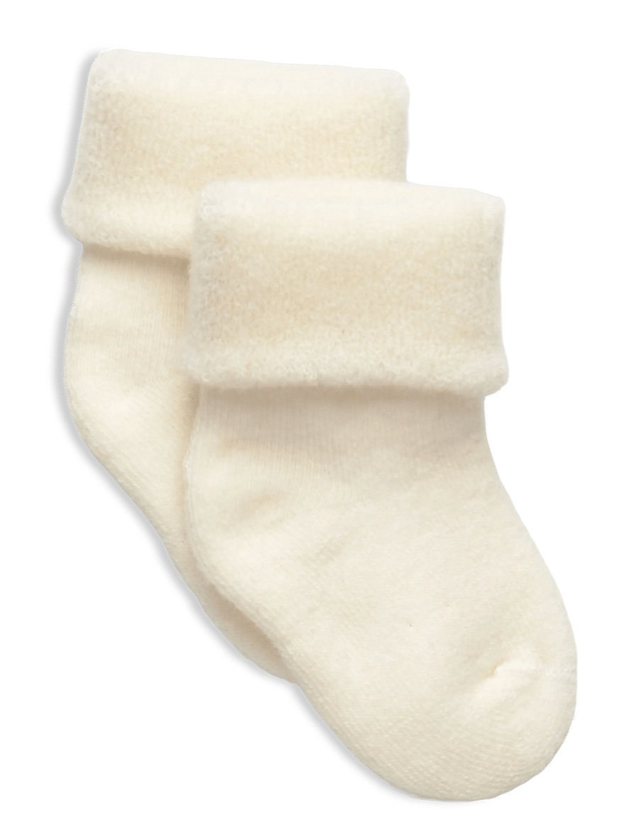 minipop - Minipop Wool Baby Sock - baby-socken - off white - 0