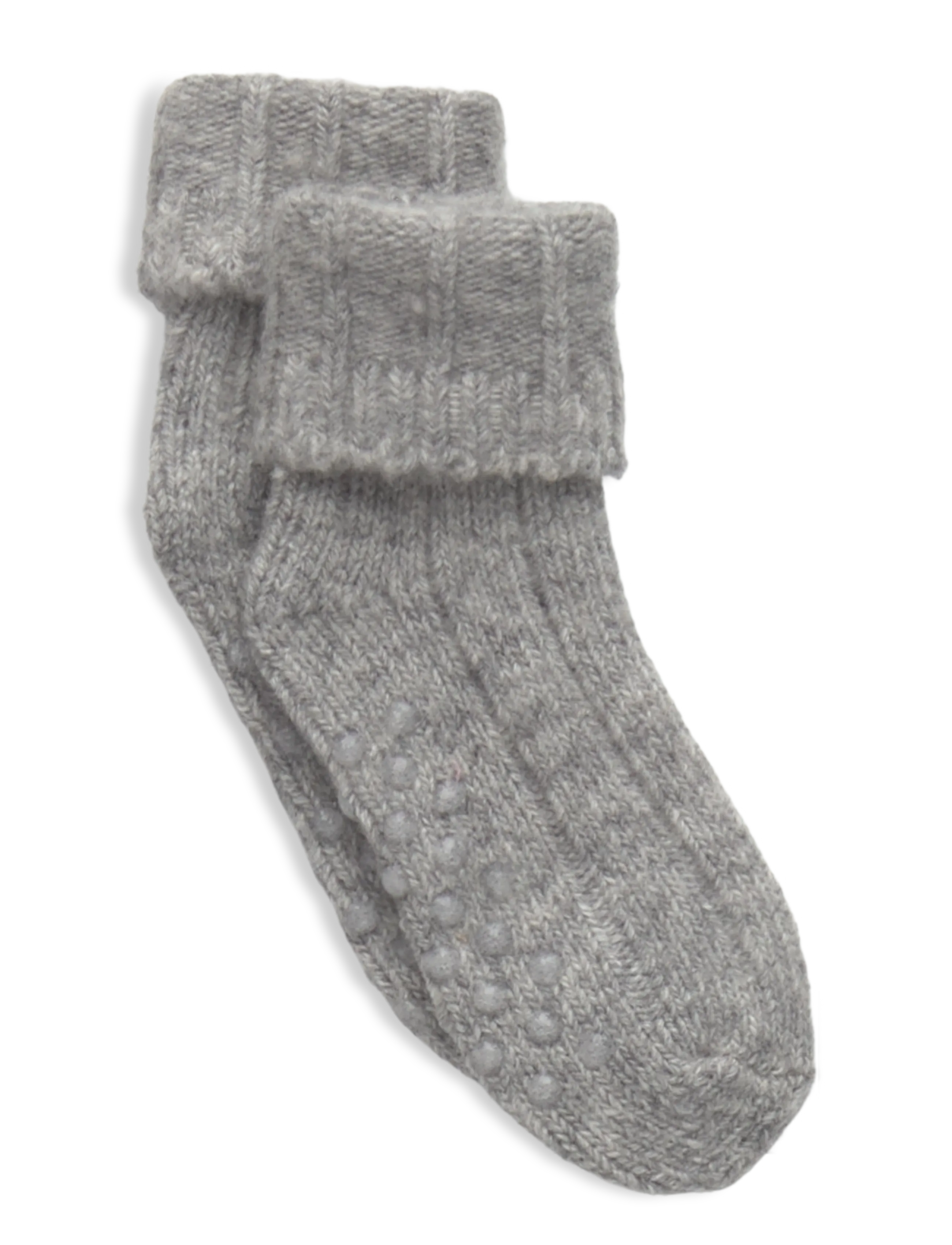 minipop Minipop Wool Heavy Baby Sock - minipop - LIGHT GREY MELANGE / grey