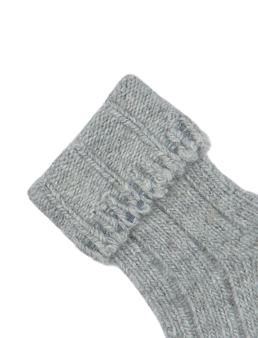 minipop - Minipop Wool Heavy Baby Sock - baby-socken - light grey melange - 2