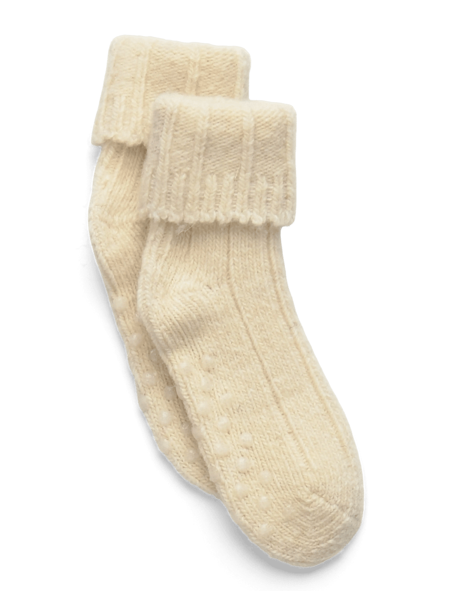 minipop - Minipop Wool Heavy Baby Sock - baby-socken - off white - 0