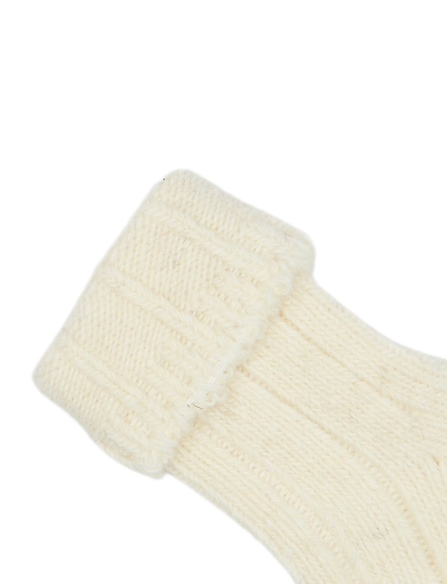 minipop - Minipop Wool Heavy Baby Sock - baby-socken - off white - 2