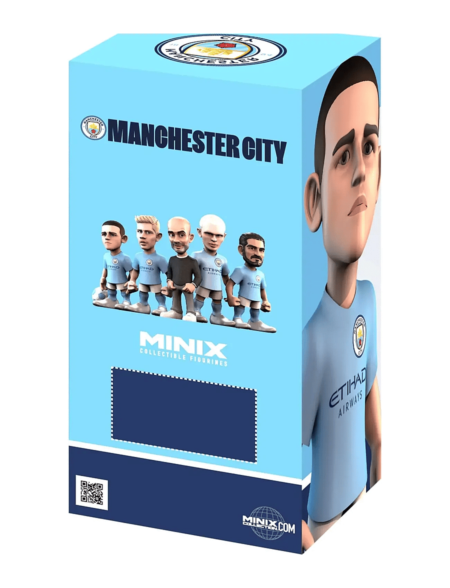 Minix - MNX FB Foden MAN. CITY - actionfigurer - blue - 2