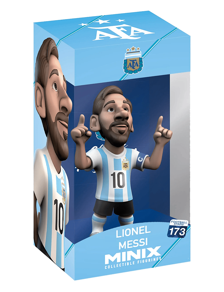 Minix - MNX FB Messi ARGENTINA - action-figuren - blue - 0