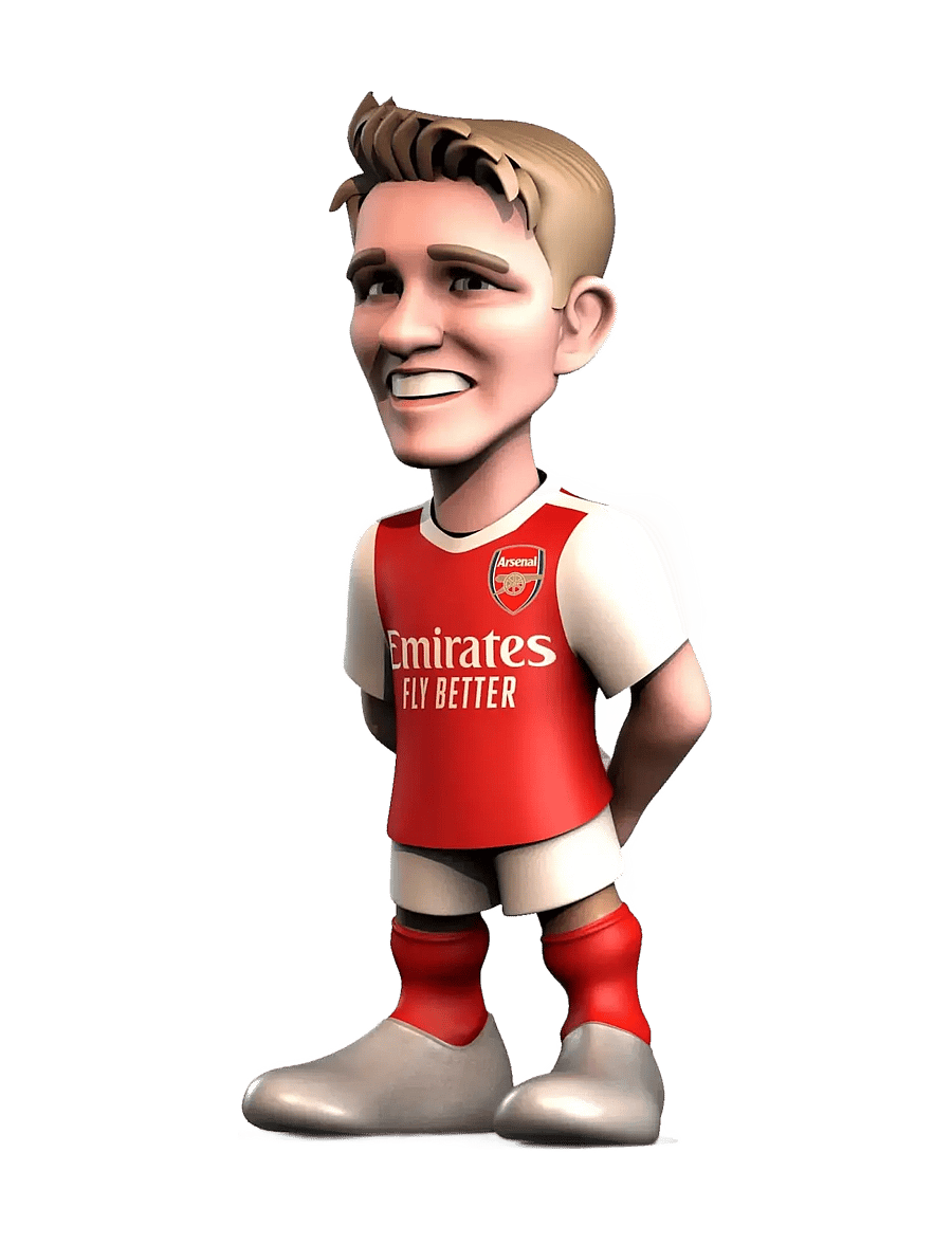 Minix - MNX FB Odegaard ARSENAL - action-figuren - red - 2