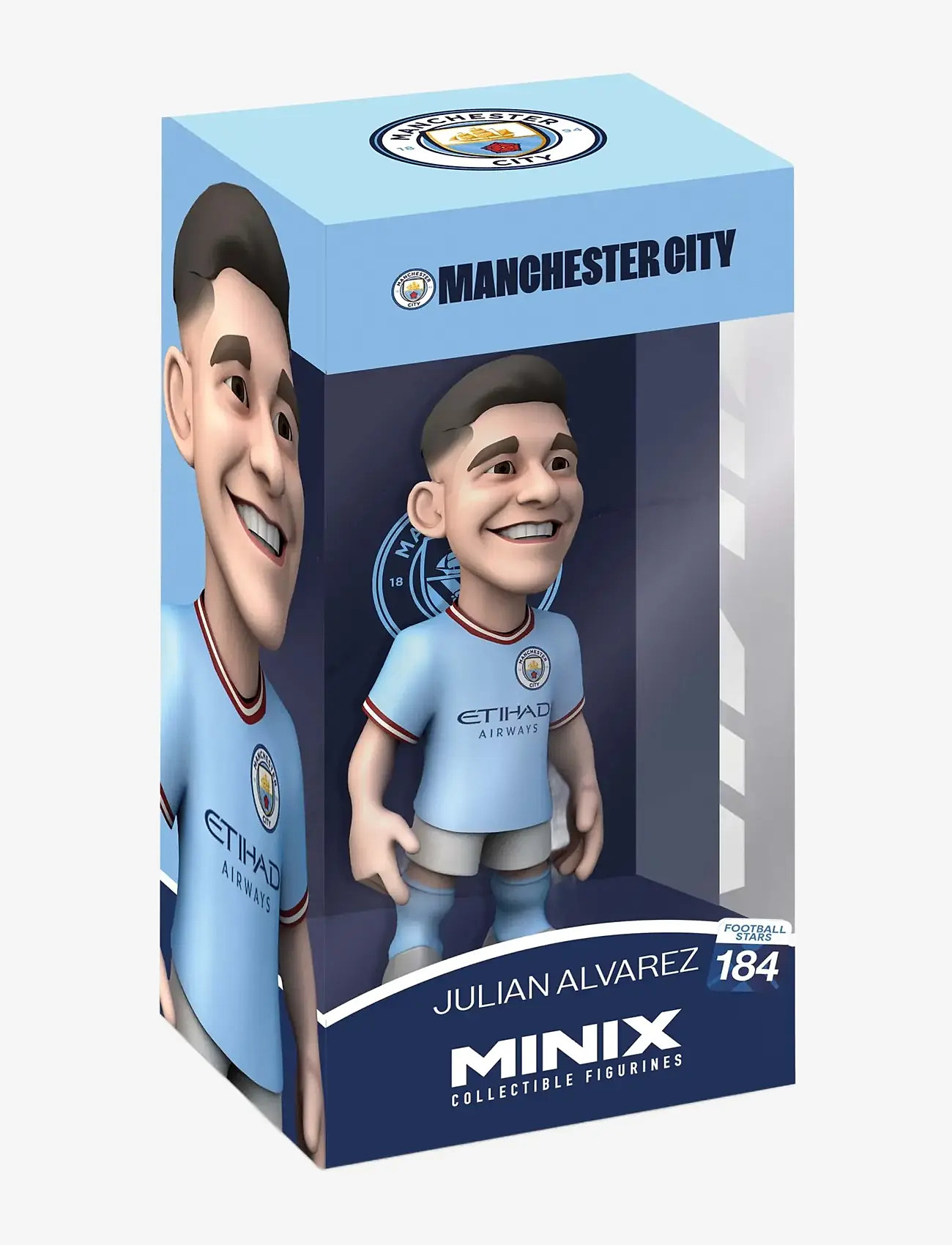 Minix - MNX FB Julian Alvarez MAN. CITY - action-figurer - blue - 0