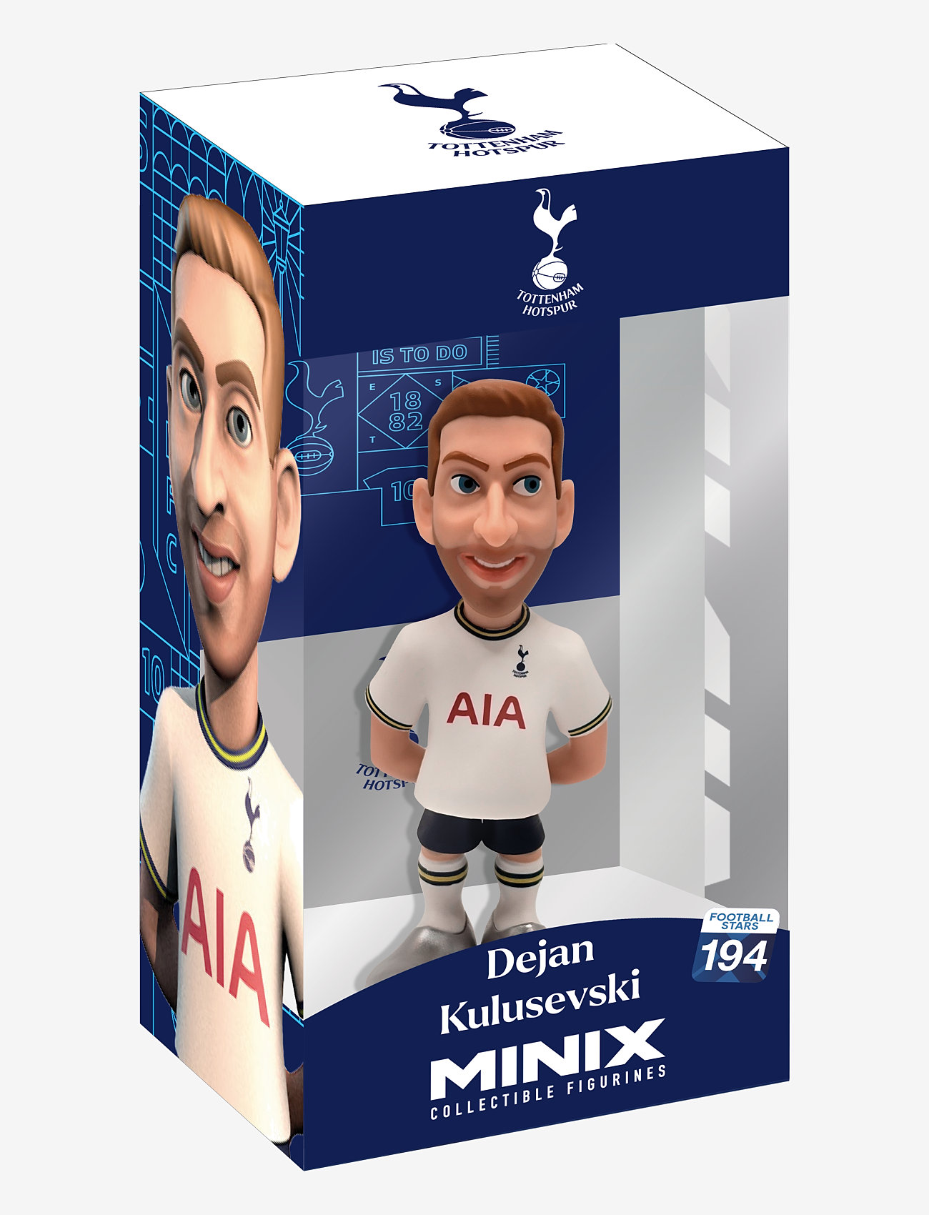 Minix - MNX FB Kulusevski TOTTENHAM - actionfigurer - white - 0