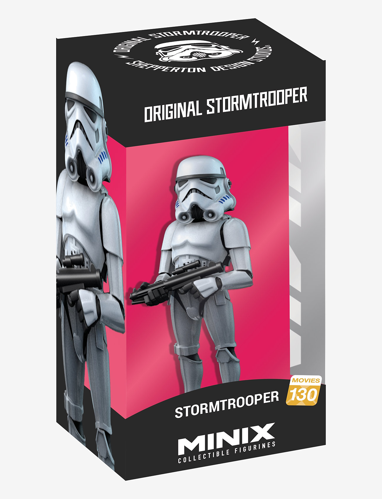 Minix - MNX Stormtrooper - actionfigurer - white - 0