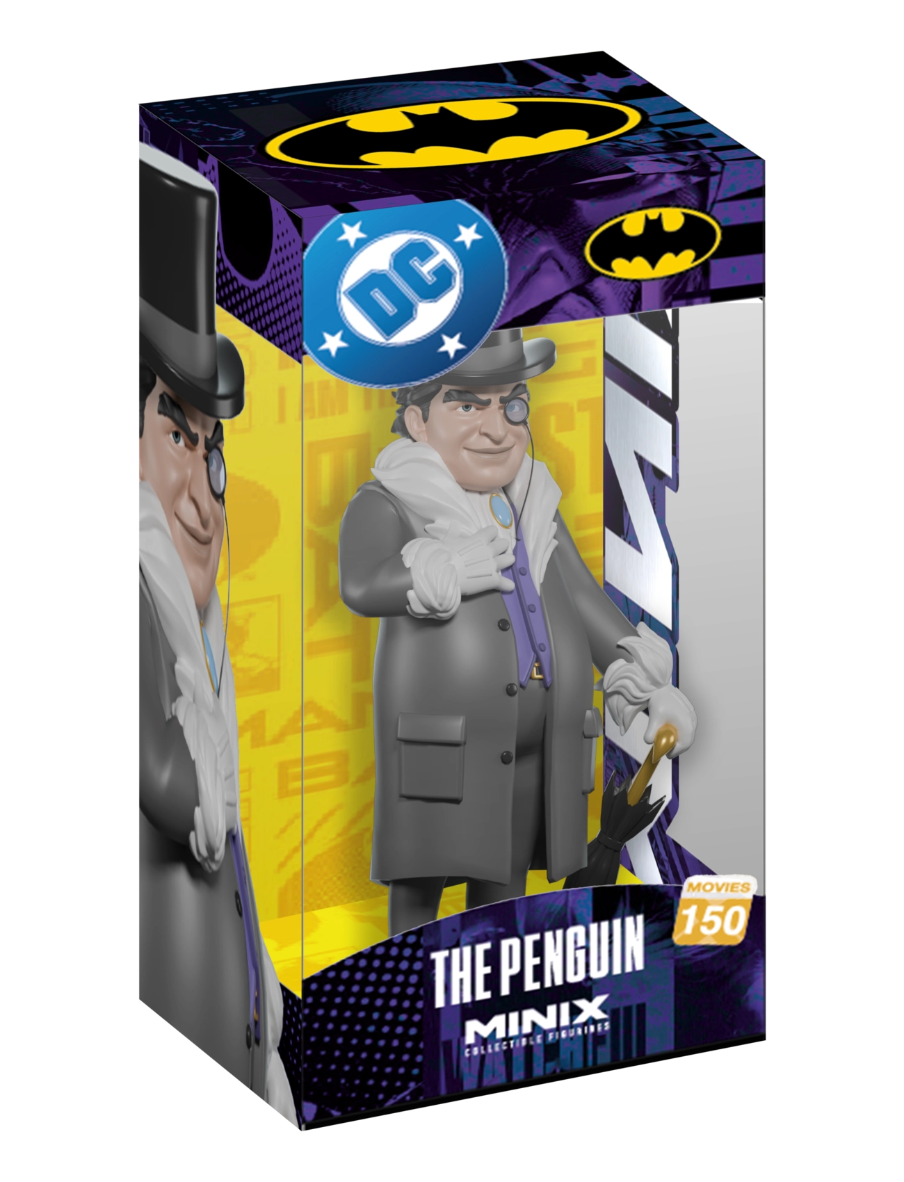 Minix Mnx Penguin Dc, One Size, Playsets & Action Figures, Mehrfarbig/gemustert - Kinder
