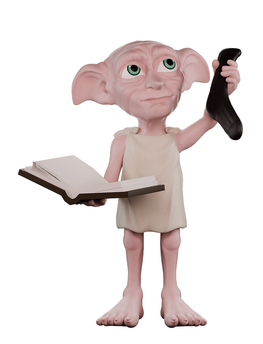Minix - MNX Dobby HARRY POTTER - filmi- ja muinasjututegelased - blue - 1