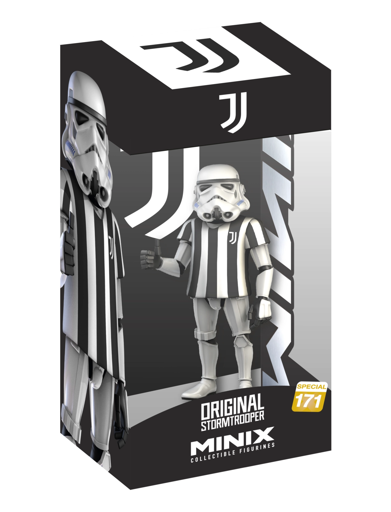 Minix Mnx Juventus Fan Stormtrooper, Børn, Action Figures, Sort, Str: ONE SIZE