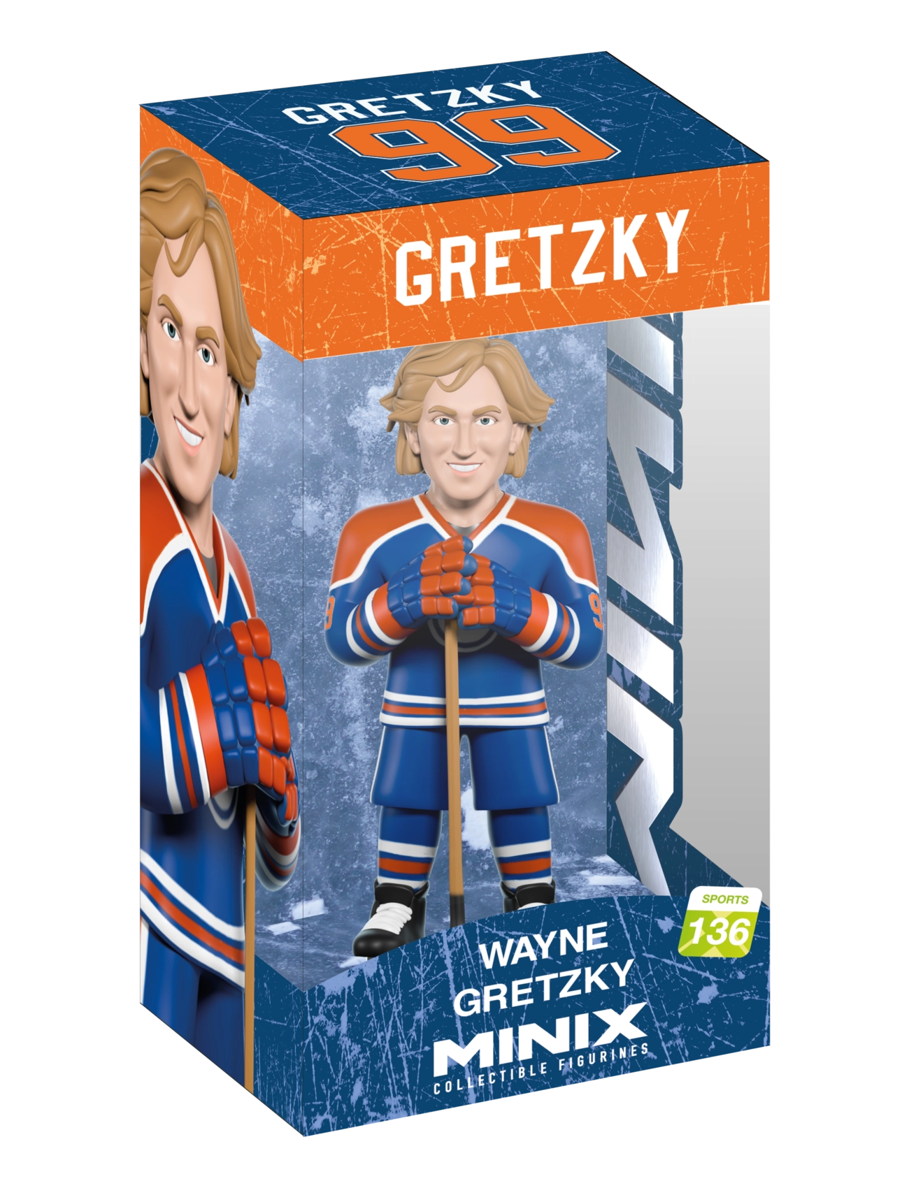 Minix Mnx Wayne Gretzky, One Size, Playsets & Action Figures, Mehrfarbig/gemustert - Kinder