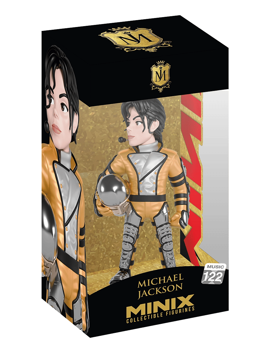 Minix - MNX History Tour M JACKSON - actionfigurer - black - 0