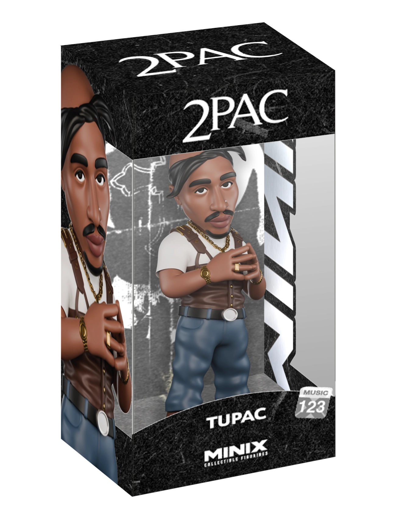 Minix Mnx Tupac New Version, One Size, Playsets & Action Figures, Mehrfarbig/gemustert - Kinder