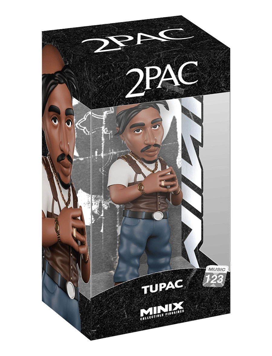 Minix - MNX Tupac new version - action-figuren - black - 0