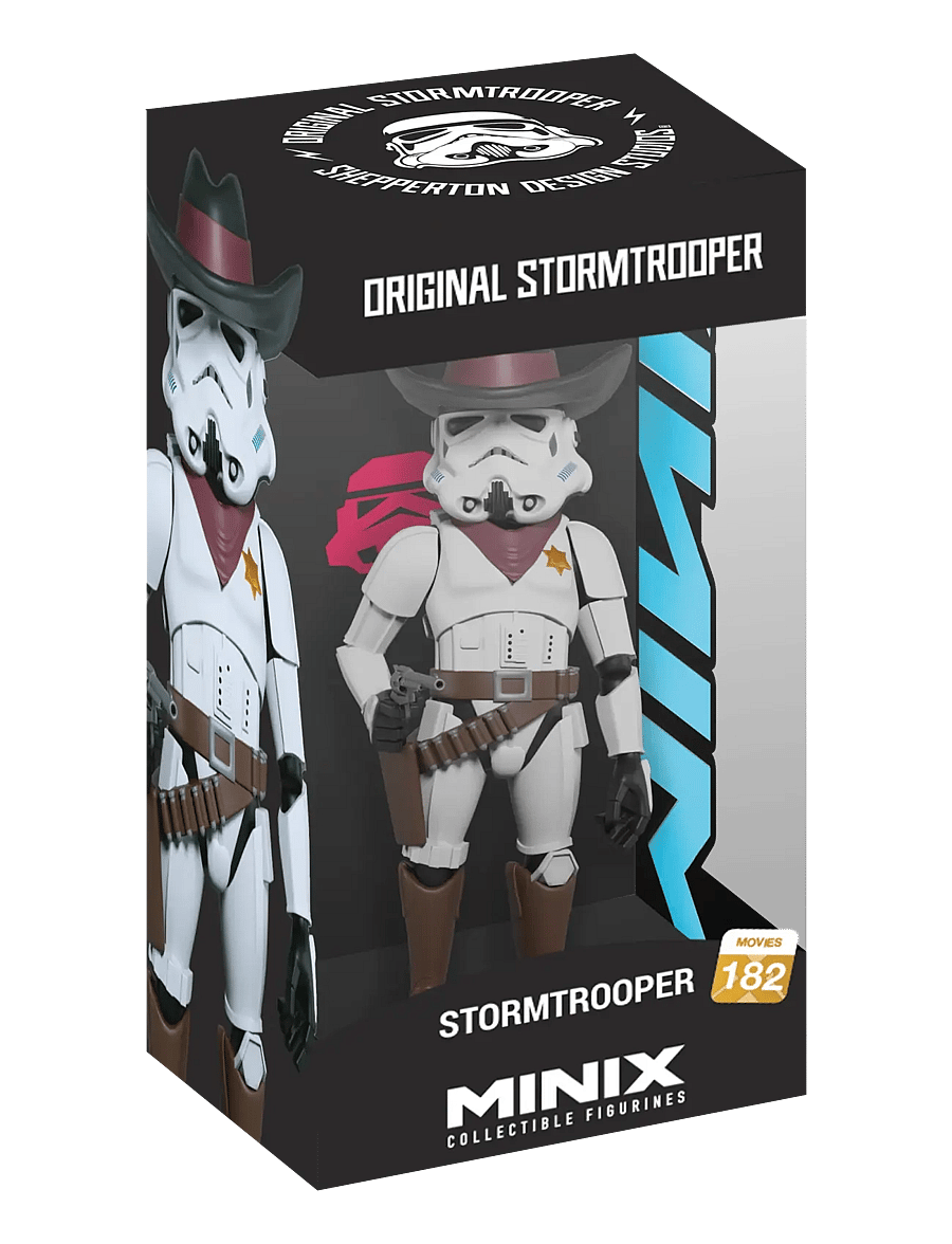 Minix - MNX Stormtrooper Cowboy - film & sagofigurer - black - 0